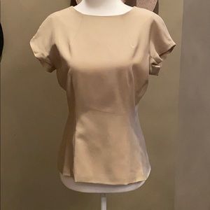 Talbots suit separate - khaki top 4P